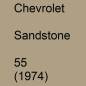 Preview: Chevrolet, Sandstone, 55 (1974).